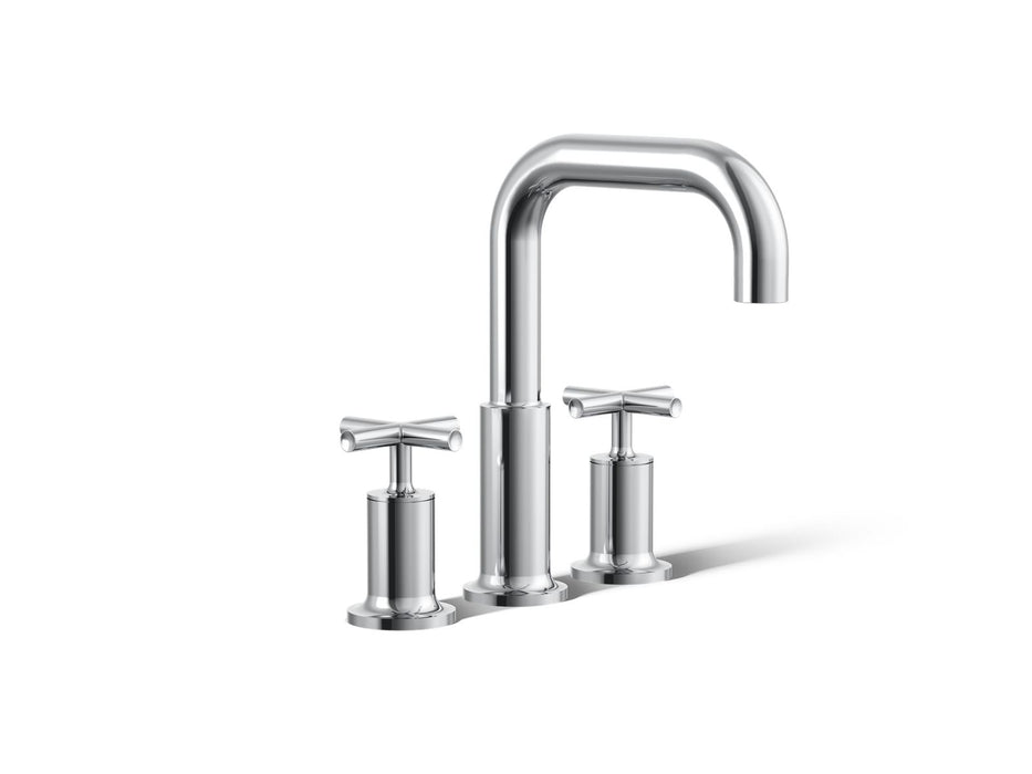 KOHLER Purist Deck-mount bath faucet trim with Cross handles
