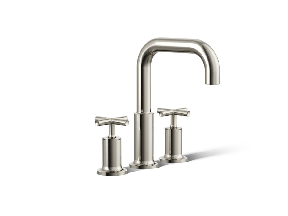 KOHLER Purist Deck-mount bath faucet trim with Cross handles