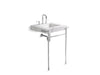 Kallista P74208-00-AD Vir Stil by Laura Kirar Console Table Legs with Towel Bar