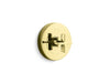 Kallista P24415-CR One Pb Shower Trim W/O Divrt, Cross Hdl