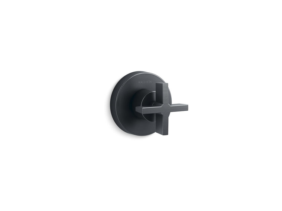 Kallista P24423-CR-CP One Volume Control Trim, Cross Handle