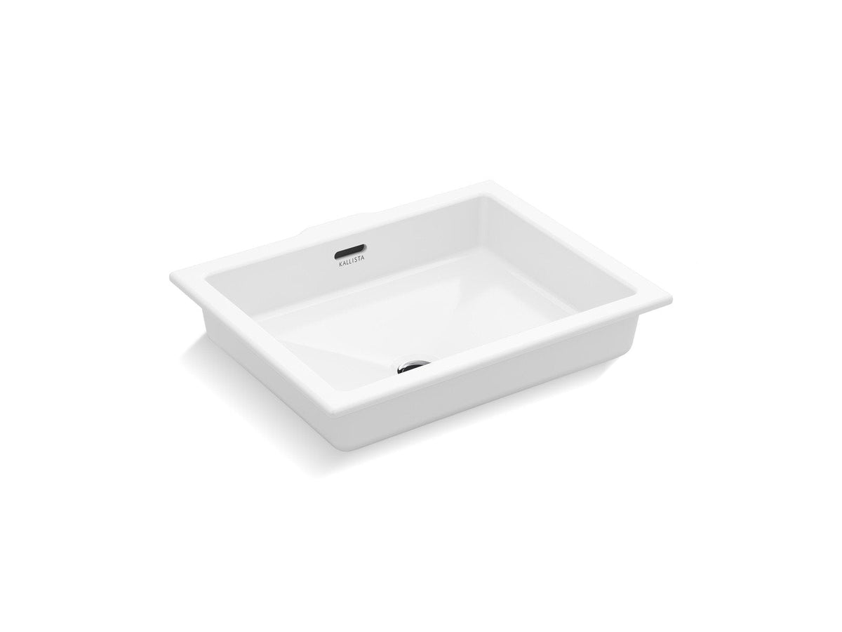 Kallista P74236-WO Perfect Um Sink, Centric Rectangle Glzd — KOHLER ...