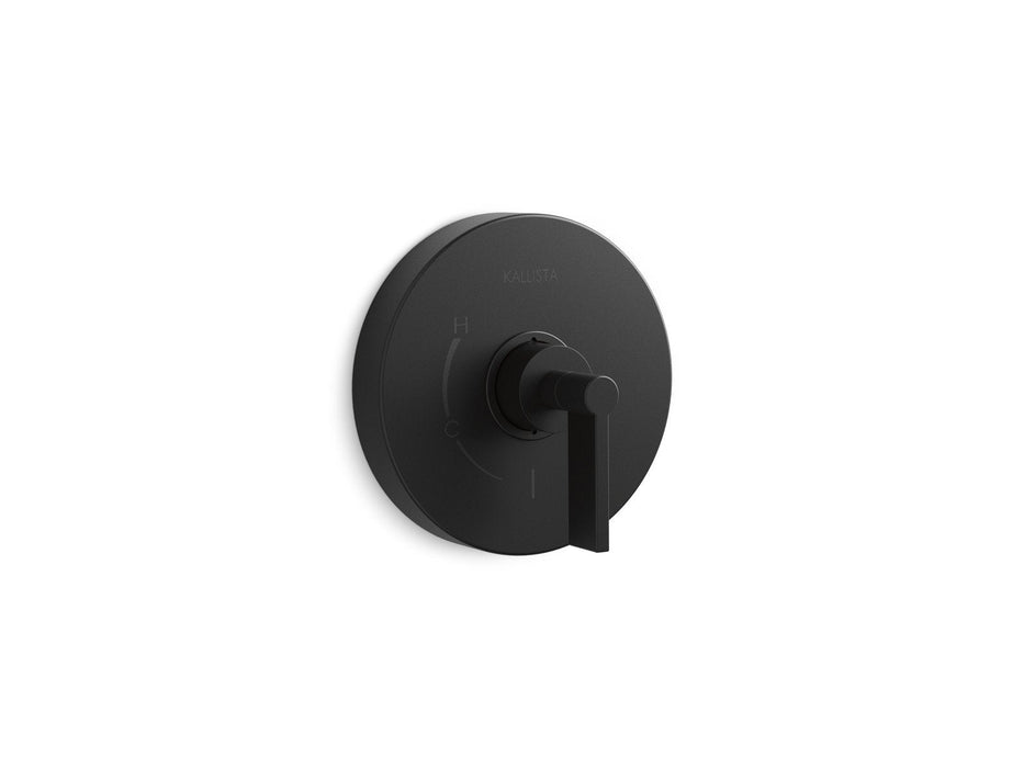 Kallista P24415-LV-CP One Pressure Balance Trim, Lever Handles