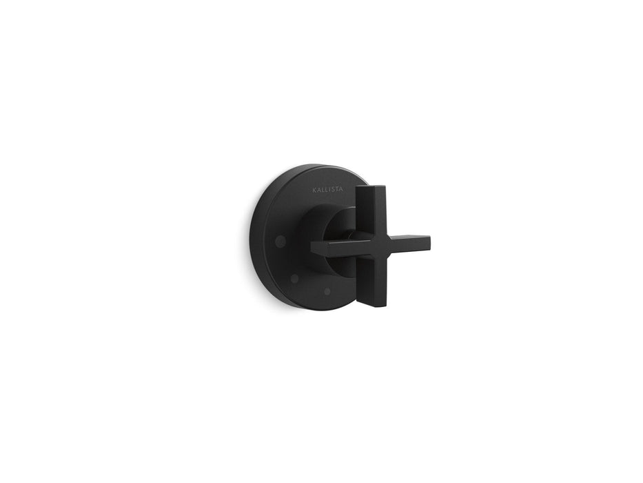 Kallista P24423-CR-CP One Volume Control Trim, Cross Handle
