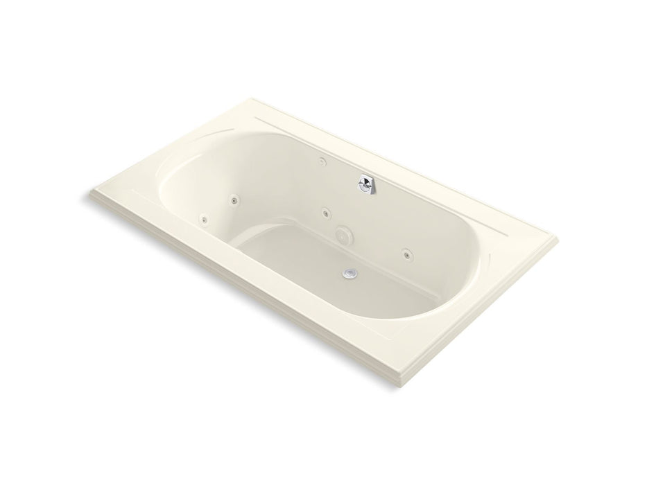 KOHLER K-1418-JHH Memoirs 72" x 42" drop-in whirlpool bath