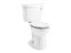 KOHLER K-31621-DRYRA Cimarron Two-piece Elongated Toilet, 1.28 GPF