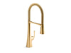 KOHLER K-22060 Graze Semi-professional kitchen sink faucet with three-function sprayhead