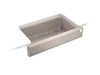KOHLER K-25784 Cairn Undermount single-bowl farmhouse kitchen sink