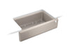 KOHLER K-25786 Cairn 34" undermount single-bowl farmhouse kitchen sink
