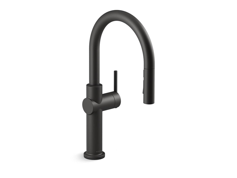 KOHLER K-22972 Crue Pull-down kitchen sink faucet with three-function sprayhead