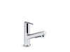 KOHLER K-22976 Crue Pull-out kitchen sink faucet with three-function sprayhead