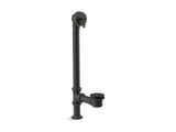 KOHLER K-7159 Artifacts 1-1/2" pop-up bath drain for above- and through-the-floor freestanding bath installations