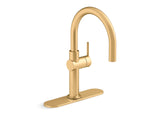 KOHLER K-22975 Crue Single-handle bar sink faucet