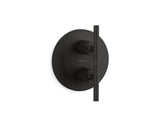 KOHLER K-T14489-4 Purist MasterShower temperature and volume control valve trim