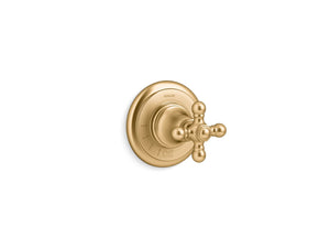 KOHLER K-T72771-3 Artifacts MasterShower volume control valve trim with cross handle