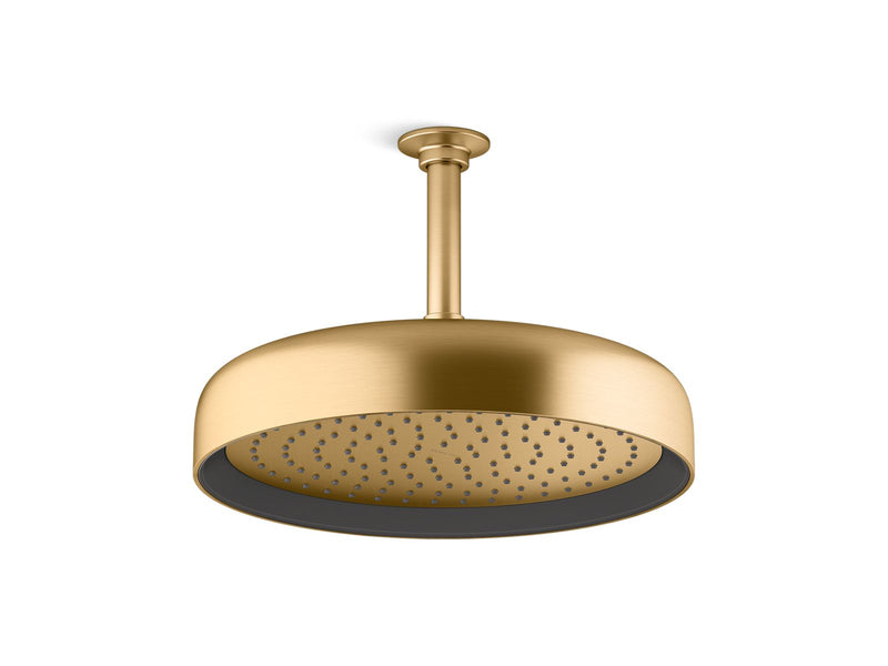 KOHLER Statement Round 12" single-function rainhead, 2.5 gpm