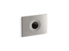 KOHLER K-78066-F Beam Dual-flush touchless actuator plate for 2" x 4" in-wall tank and carrier system