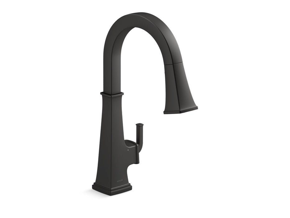 KOHLER K-23832 Riff Touchless pull-down kitchen sink faucet with three-function sprayhead