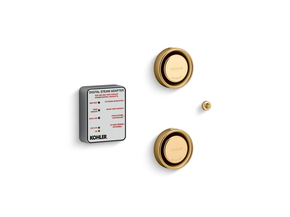 KOHLER K-5549-K1 Invigoration Series Tandem digital steam adapter kit