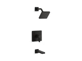KOHLER K-TS23502-4G Parallel Rite-Temp bath and shower trim kit, 1.75 gpm