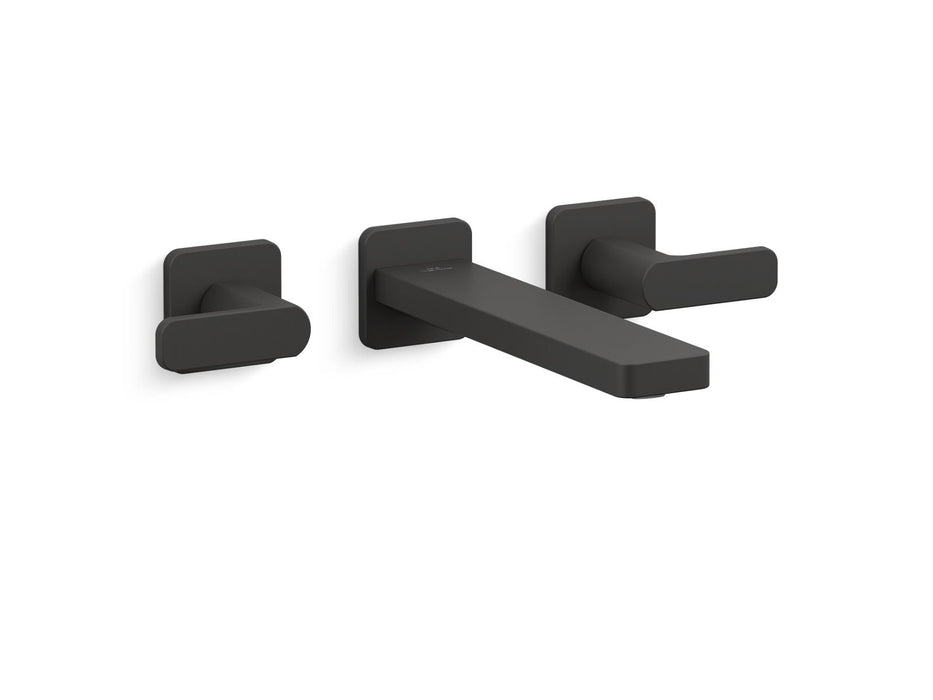 KOHLER K-T27120-4 Parallel Wall-mount bathroom sink faucet trim, 1.2 gpm