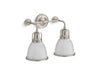 KOHLER K-32282-SC02 Hauksbee Two-light bell sconce