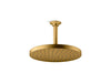 KOHLER Awaken 10" single-function rainhead, 2.5 gpm