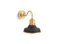 Black with Brass Trim