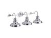 KOHLER K-32287-SC03 Hauksbee Three-light sconce