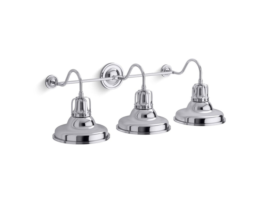 KOHLER K-32287-SC03 Hauksbee Three-light sconce