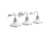 KOHLER K-32287-SC03 Hauksbee Three-light sconce