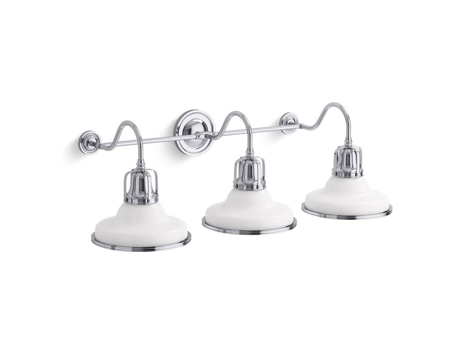 KOHLER K-32287-SC03 Hauksbee Three-light sconce