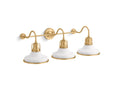 White with Gold Trim