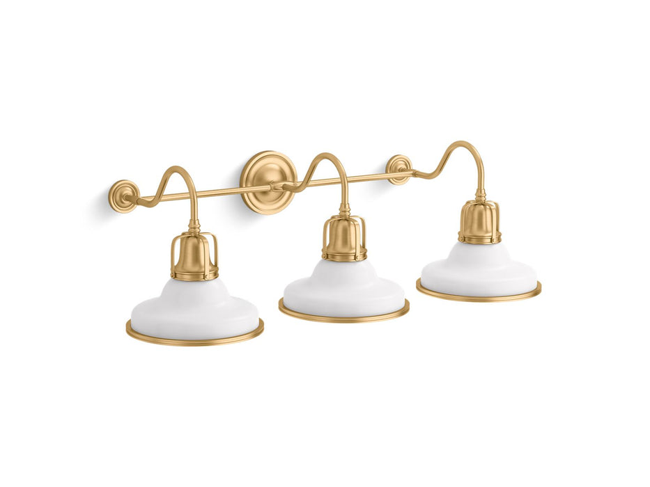 KOHLER K-32287-SC03 Hauksbee Three-light sconce