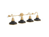KOHLER K-32288-SC04 Hauksbee Four-light sconce