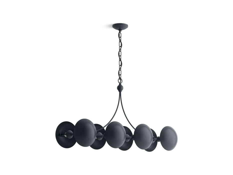 KOHLER K-27949-CH08 Vorleigh 44" linear chandelier