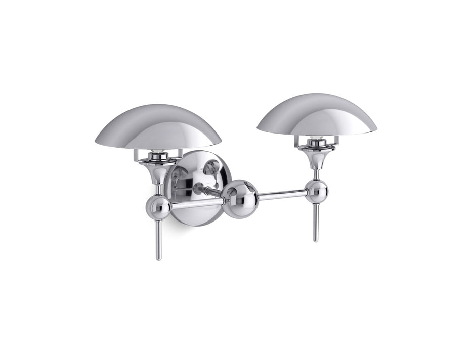 KOHLER K-27945-SC02 Vorleigh Two-light sconce