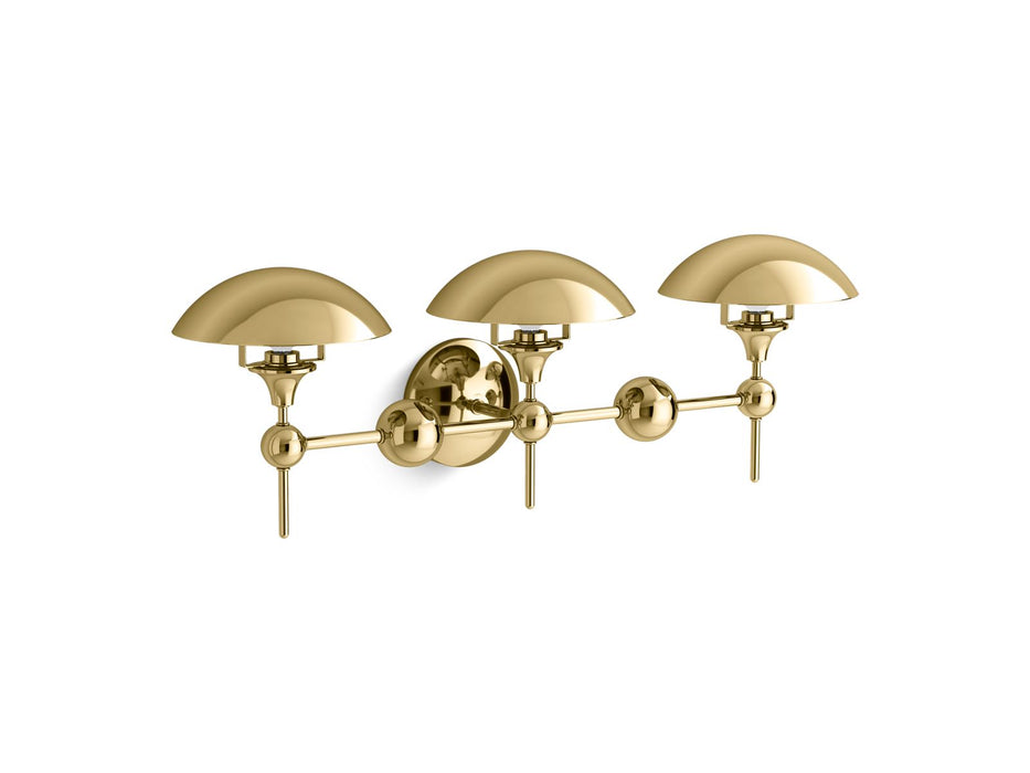 KOHLER K-27946-SC03 Vorleigh Three-light sconce