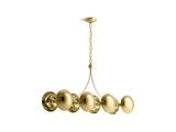 KOHLER K-27949-CH08 Vorleigh 44" linear chandelier