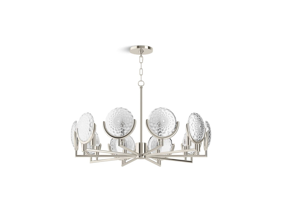 KOHLER K-29380-CH10B Arendela 29-1/2" chandelier