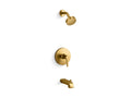 Vibrant Brushed Moderne Brass