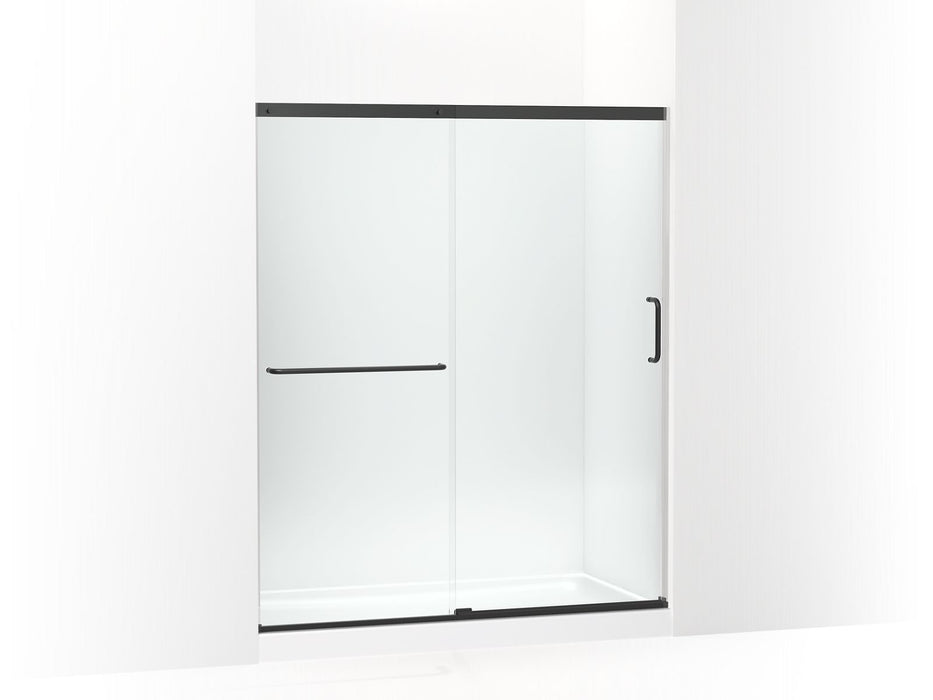 KOHLER K-707608-6L Elate Sliding shower door, 70-1/2" H x 56-1/4 - 59-5/8" W, with 1/4" thick Crystal Clear glass