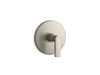 KOHLER Composed MasterShower temperature control valve trim with lever handle