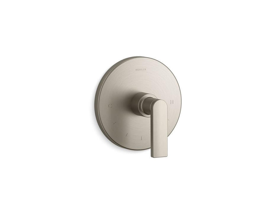 KOHLER Composed MasterShower temperature control valve trim with lever handle