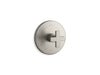 KOHLER Composed MasterShower temperature control valve trim with cross handle