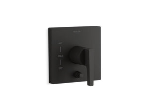 KOHLER K-T99762-4 Honesty Rite-Temp valve trim with push-button diverter