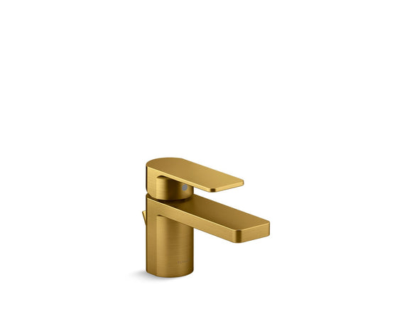 KOHLER K-24804-4 Parallel Low single-handle bathroom sink faucet, 1.2 gpm