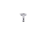 KOHLER K-26319 Statement 3" ceiling-mount single-function rainhead arm and flange