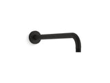 KOHLER K-26322 Statement 15-1/2" wall-mount single-function rainhead arm and flange