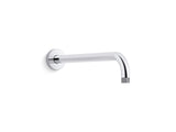 KOHLER K-26322 Statement 15-1/2" wall-mount single-function rainhead arm and flange